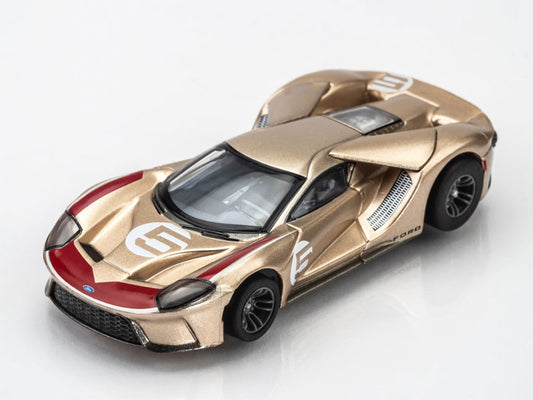 AFX Mega G+ 22061 2022 Ford GT Heritage #5 - HO Scale Slot Car