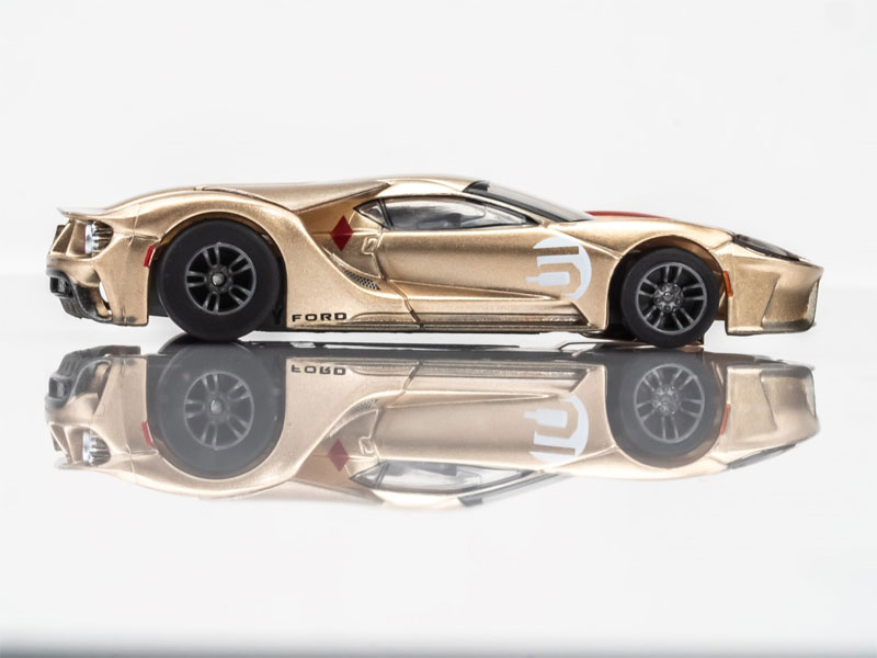 AFX Mega G+ 22061 2022 Ford GT Heritage #5 - HO Scale Slot Car