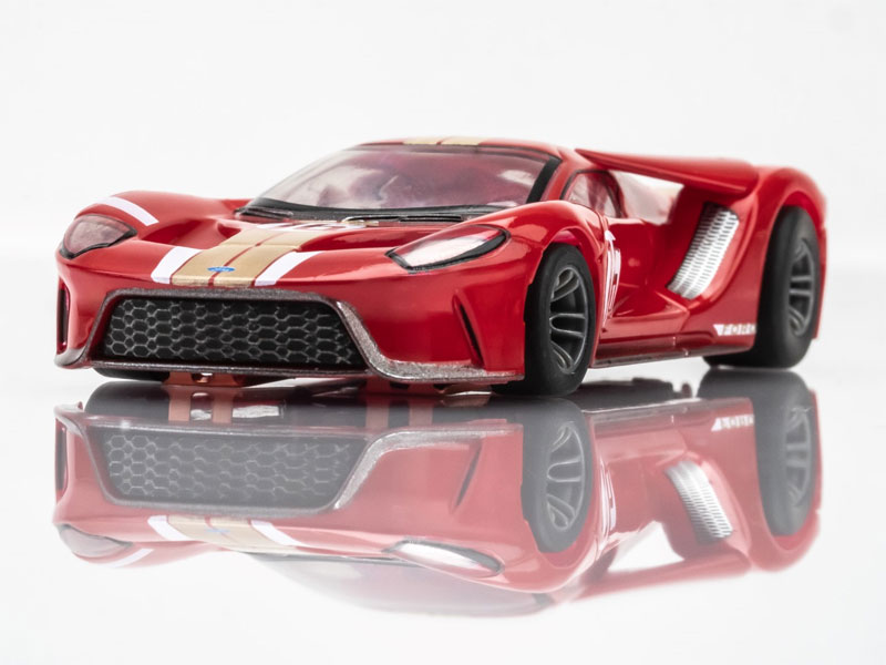 AFX Mega G+ 22067 2022 Ford GT Heritage #16 - HO Scale Slot Car