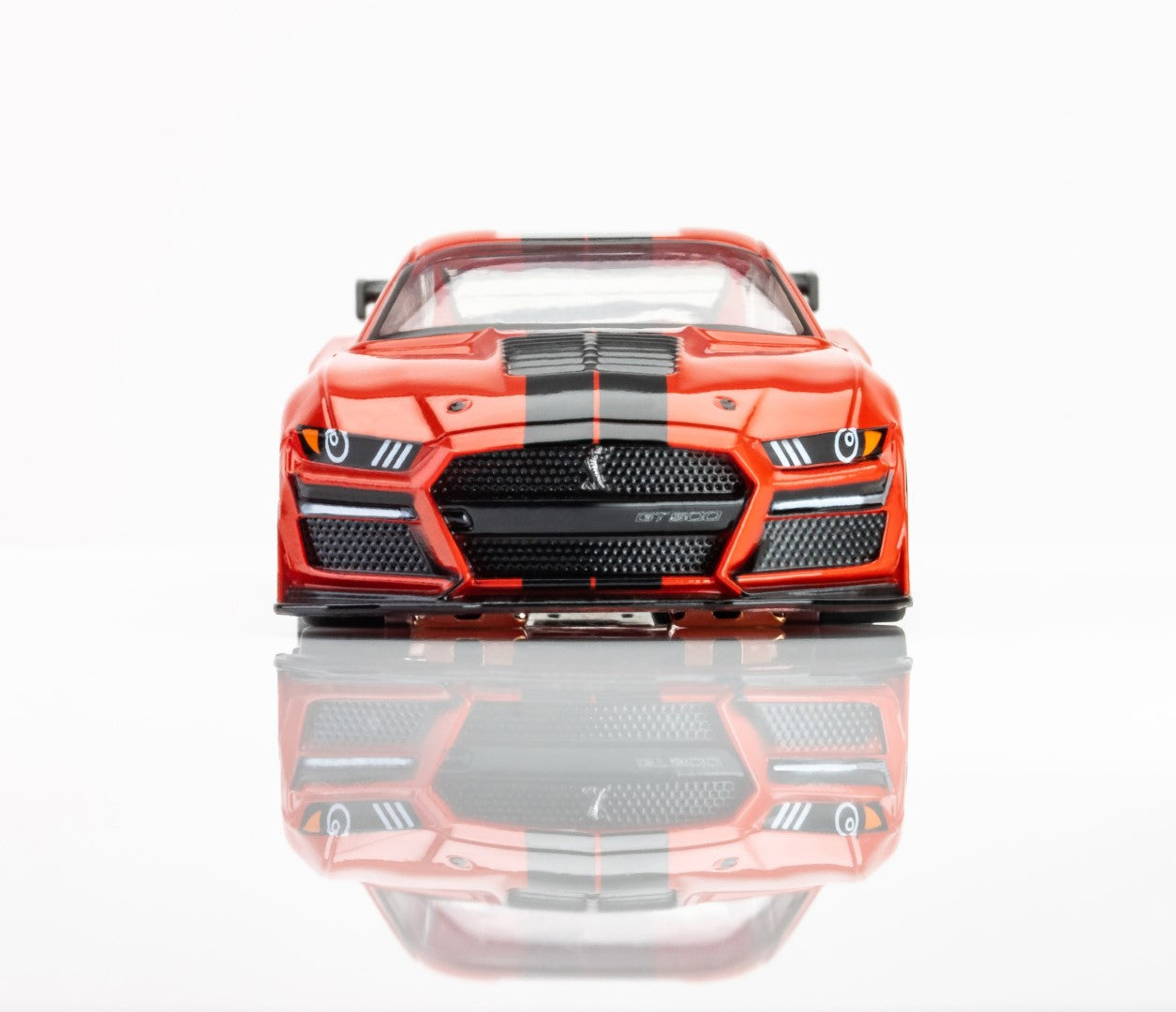 AFX Mega G+ 22077 2021 Shelby Mustang GT500 Red - HO Scale Slot Car