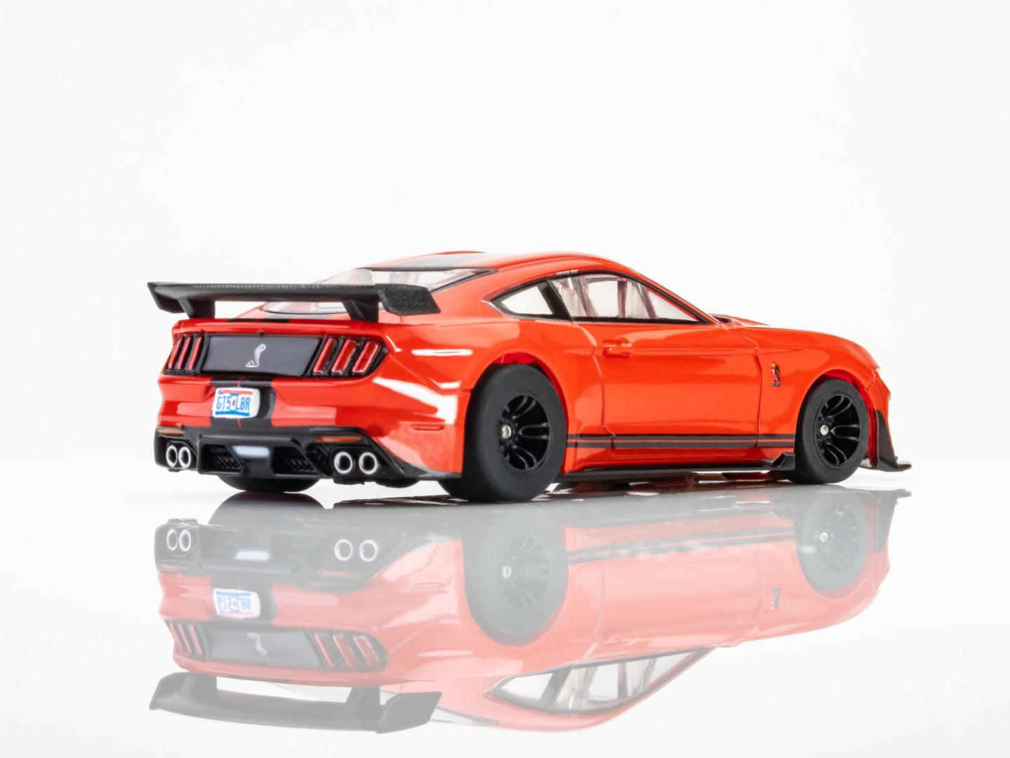 AFX Mega G+ 22077 2021 Shelby Mustang GT500 Red - HO Scale Slot Car