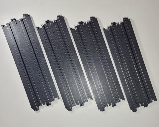 AFX Track (Bulk Item) 9" Straight Track Sections (4 pieces)