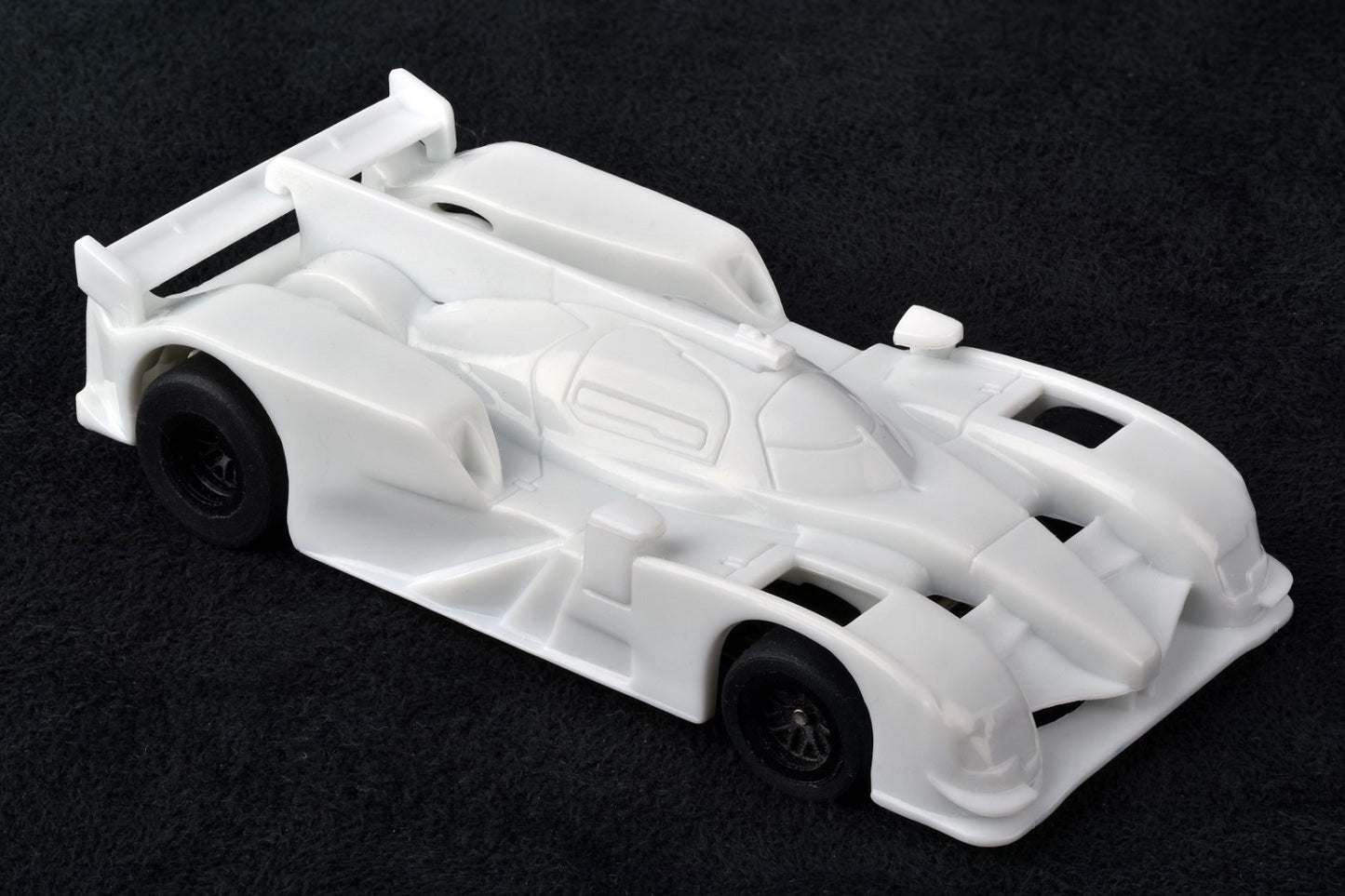 AFX Mega G+ 22009 Audi R18 White Paintable - HO Scale Slot Car