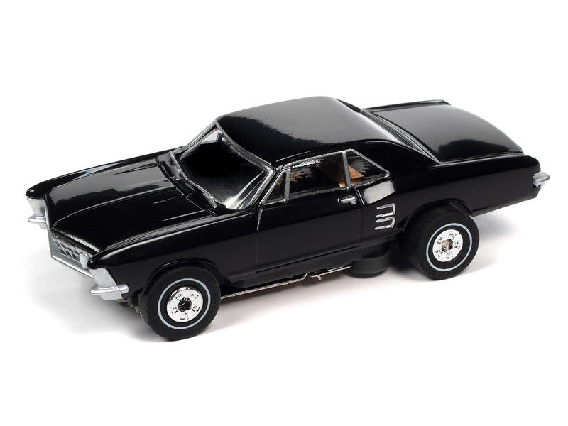 Auto World Thunderjet SC390-1A 2023 R1 OK USED CARS 1963 BUICK RIVIERA (BLACK) HO Scale Slot Car