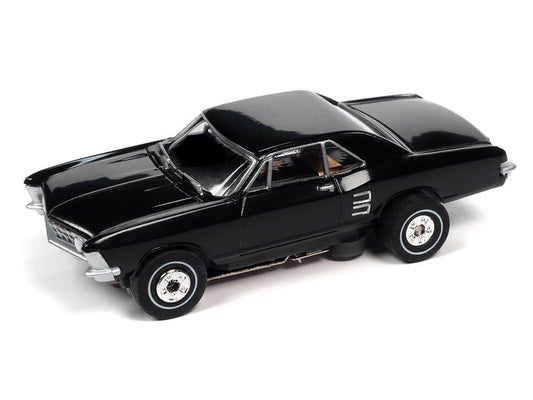 Auto World Thunderjet SC390-1A 2023 R1 OK USED CARS 1963 BUICK RIVIERA (BLACK) HO Scale Slot Car
