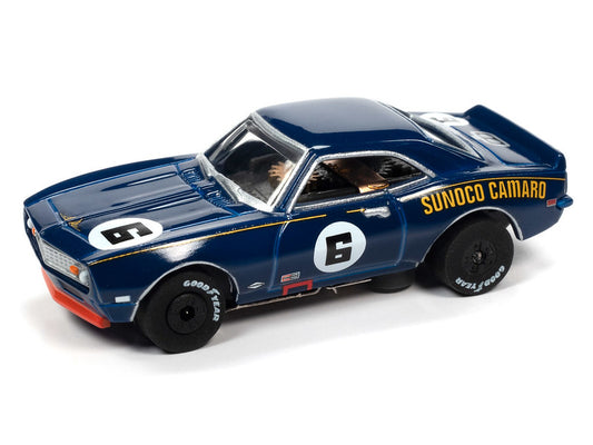 Auto World Thunderjet SC362-1 R32 1968 Chevrolet Camaro #6 Mark Donohue Sunoco HO Scale Slot Car