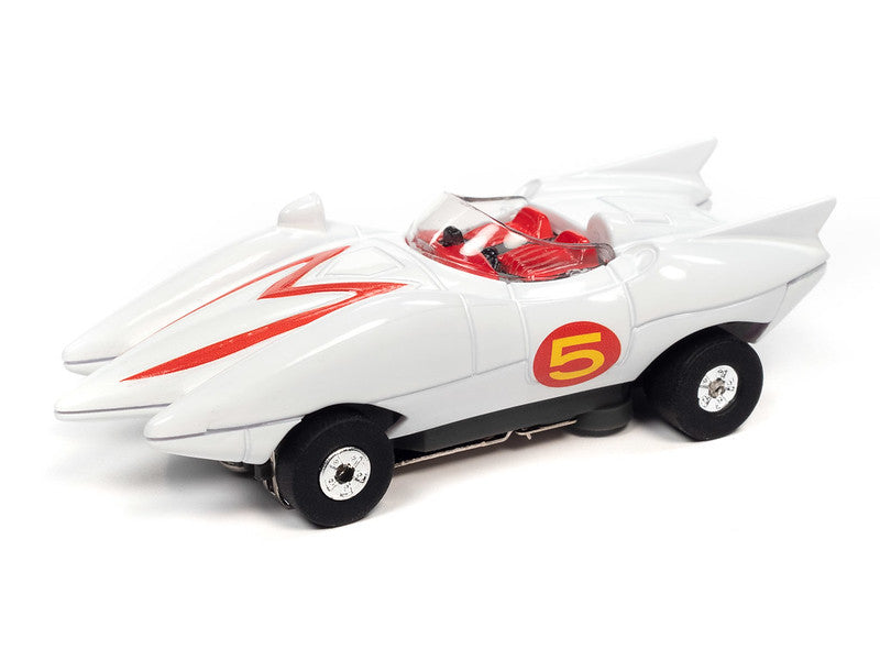 Auto World Thunderjet SC372 -1 R36 Speed Racer Mach 5 HO Scale Slot Car