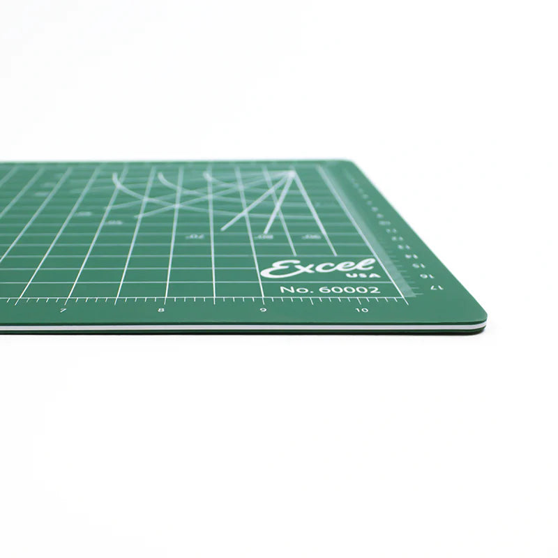 Excel 60002 8.5" X 12" Self Healing Cutting Mat - Double Sided