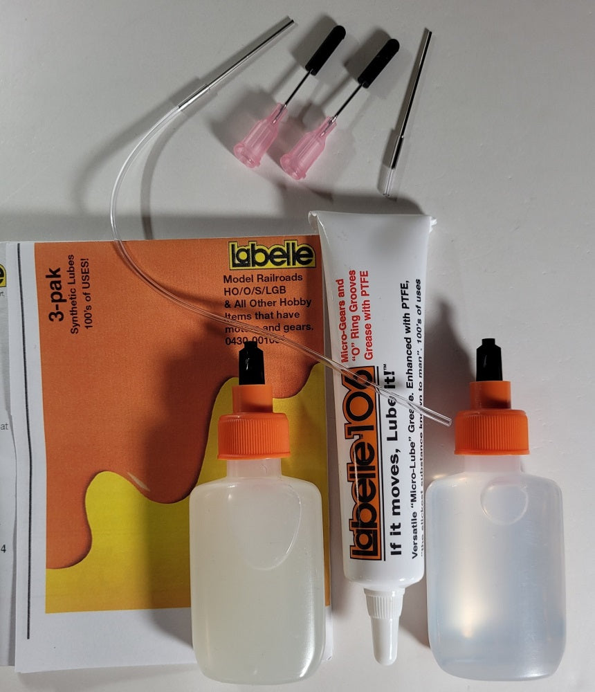 Labelle 1001 3-Pack (102, 106, & 107) Synthetic Oil & Lube Kit - Plastic Compatible